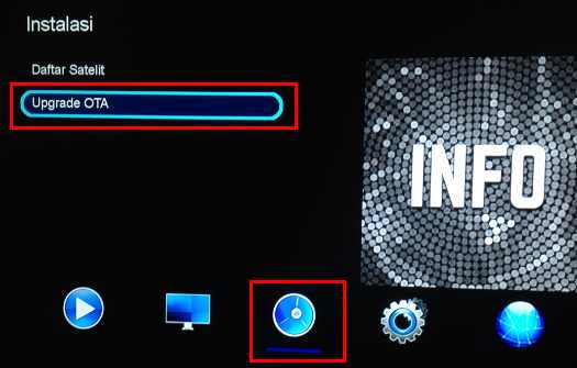 Matikan Update OTA pada Receiver Ninmedia Rekomendasi