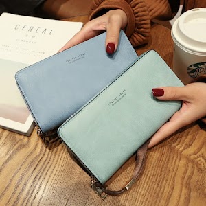 Brand Designer PU Leather Long Womens Wallets and Purses Brand Designer PU Leather Long Womens Wallets and Purses