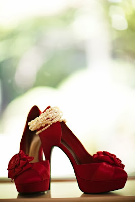 Memorable Wedding: Red Wedding Shoes For the Wedding