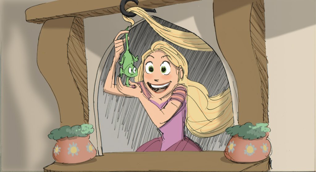 Living Lines Library: Tangled (2010) - Storyboards, Pack 1