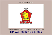 BENDERA PARTAI GERINDRA