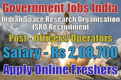 SDSC ISRO Recruitment 2018