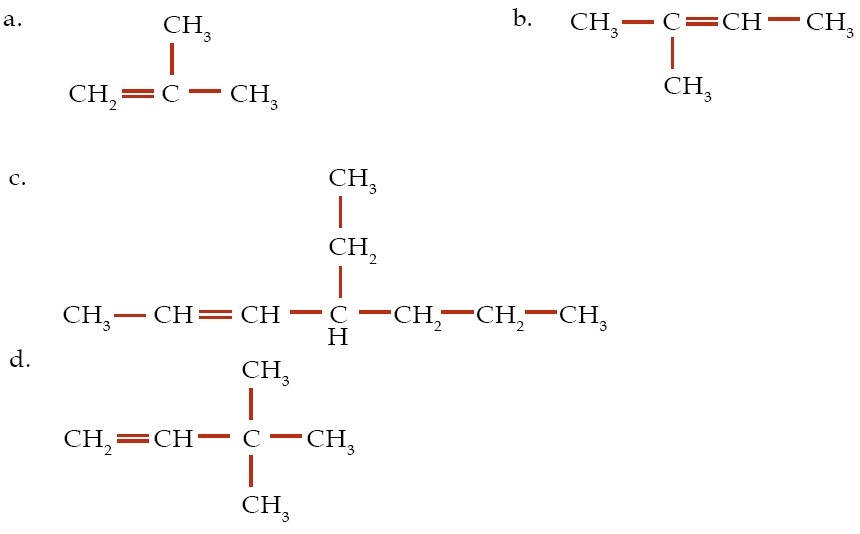 Berilah nama struktur senyawa berikut