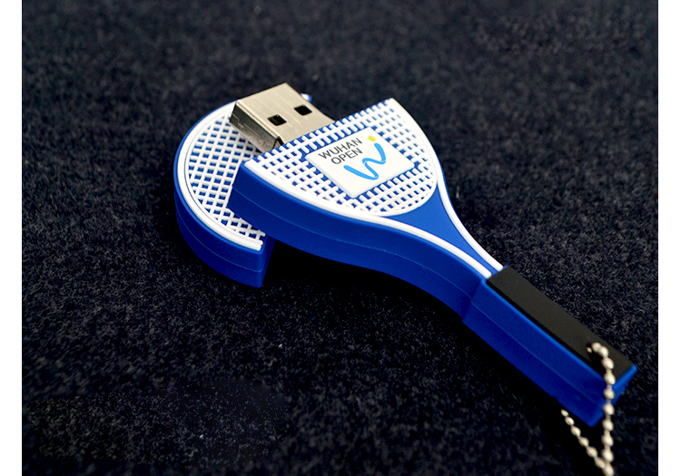 Tennis racket Usb flash disk custom sports event
