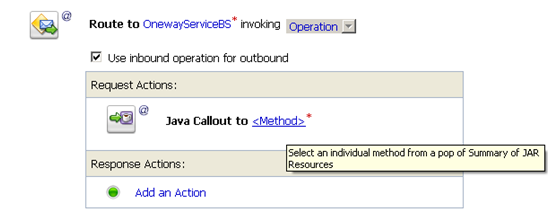 Select Java Method