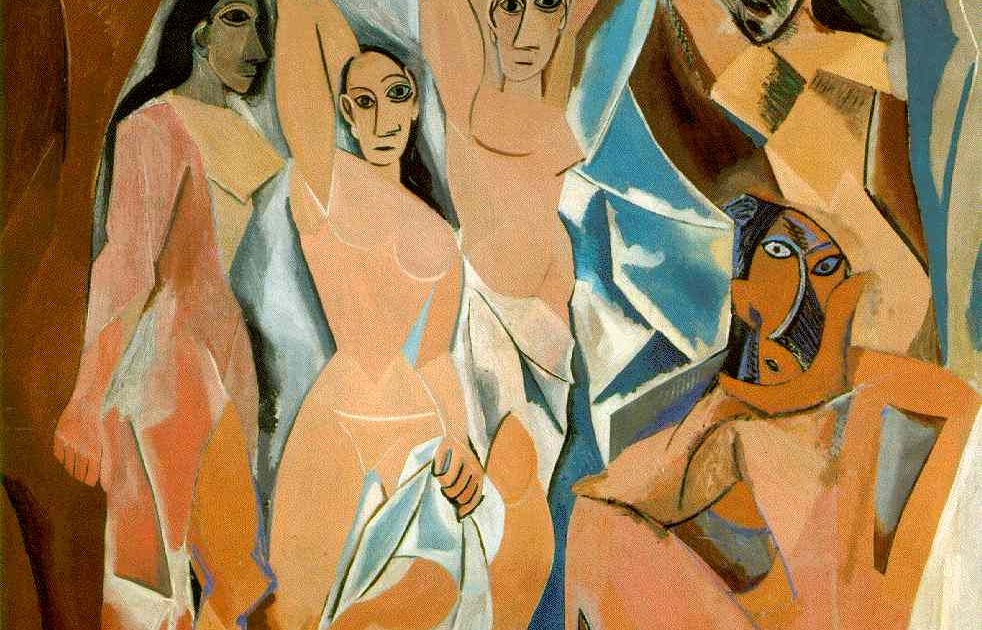 Resultado de imagen para Las señoritas de Avignon” de Picasso