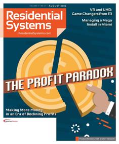 Residential Systems - August 2016 | ISSN 1528-7858 | TRUE PDF | Mensile | Professionisti | Audio | Video | Home Entertainment | Tecnologia
For over 10 years, Residential Systems has been serving the custom home entertainment and automation design and installation professionals with solid business solutions to real-world problems. Each monthly issue provides readers with the most timely news, insightful reporting, and product information in the industry.