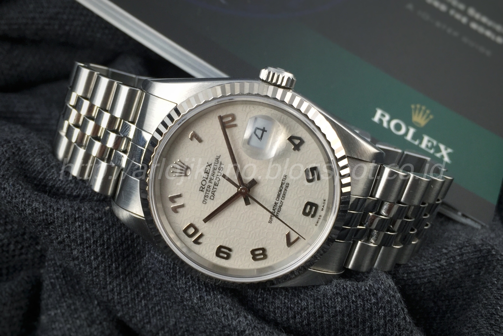 jam tangan rolex second original