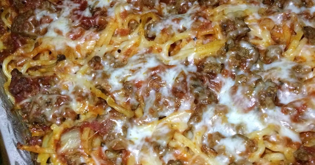 Hawaii Mom Blog Baked Spaghetti
