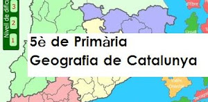 Els de 5è estem estudiant a Medi Social la geografia de Catalunya.