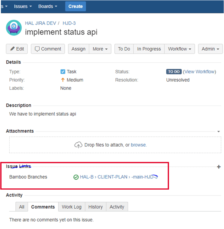 Plastic SCM blog DevOps with Bamboo connecting to Jira