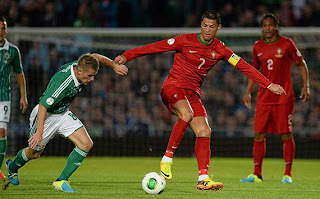 Video Cuplikan Gol Irlandia Utara VS Portugal 2-4