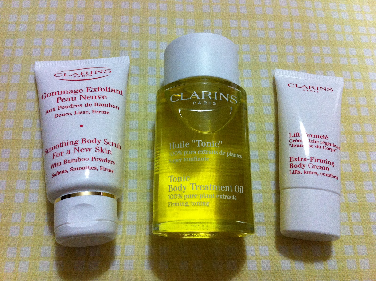 sweet fig tree Clarins Tonic Body Treatment Oil