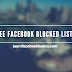 How To View Blocked List On Facebook | See FB Blocked List & Unblock Friends