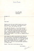 Carole Landis 1946 Letter