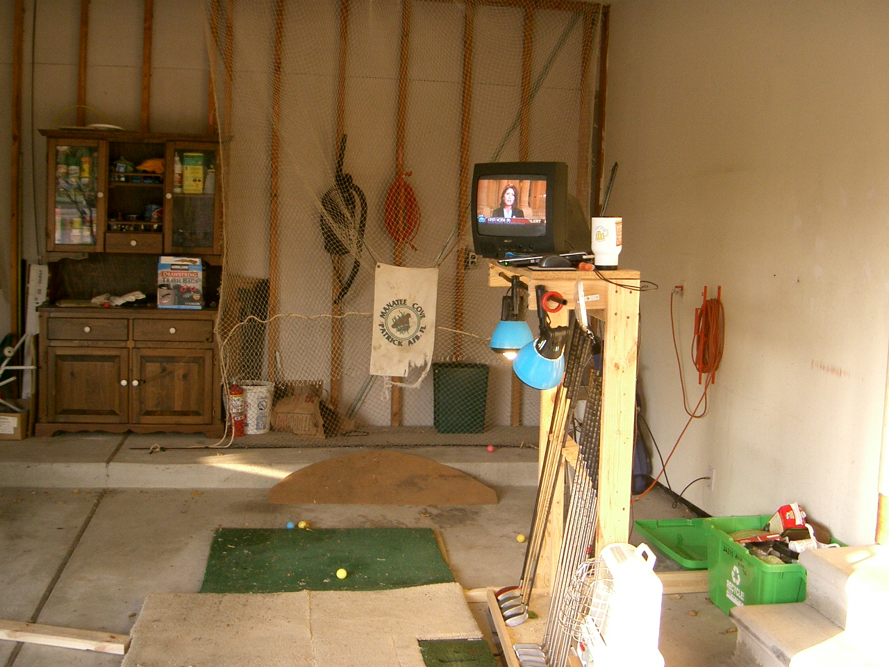 Garage Golf Simulator - Homedecorations