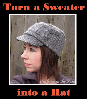 How to make a hat from a sweater