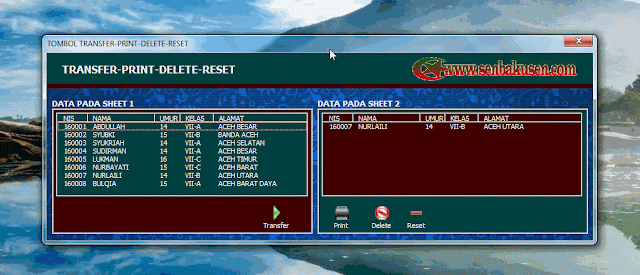 Contoh File Penerapan Kode Vba Excel Dan Aplikasi Excel Tanpa Proteksi