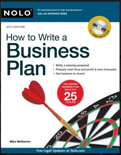 How to Write a Business Plan by Mike McKeever