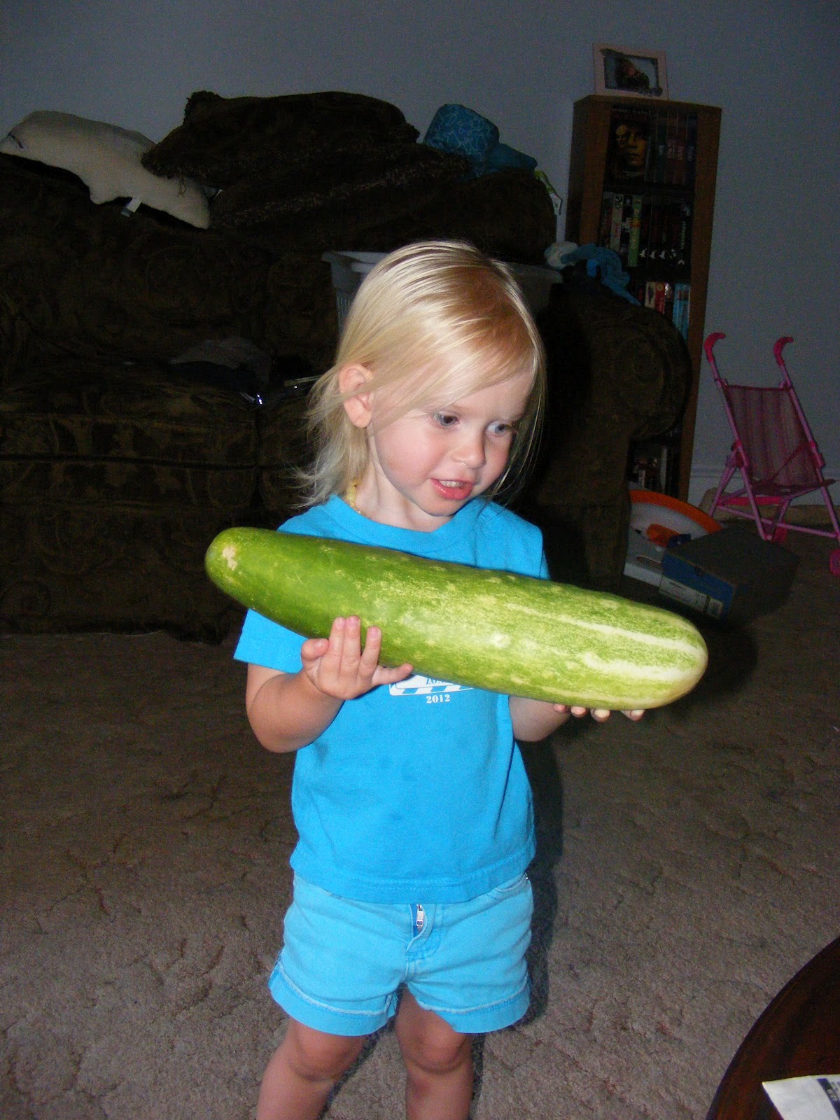 A New Day monster cucumbers and cool soups