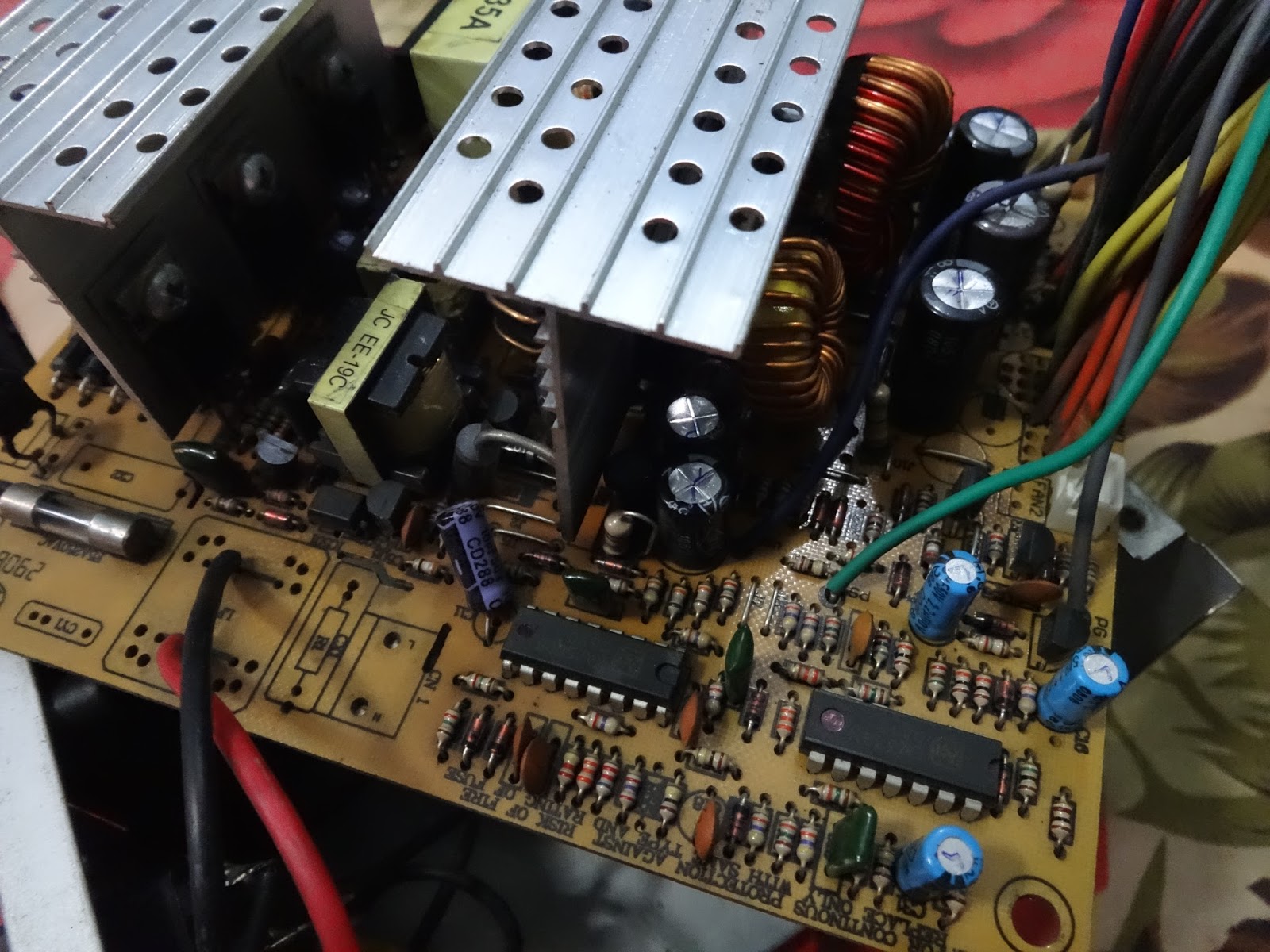 PSU (Power Supply Unit) Circuit Board Diagram and Repair Guide Amits