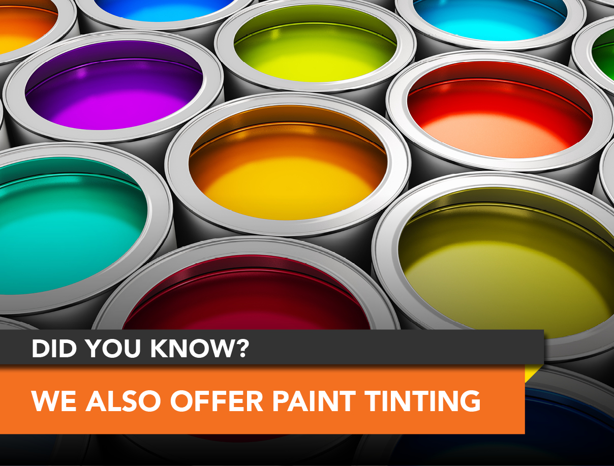 GBB Essential Hardware Proofing We tint paint