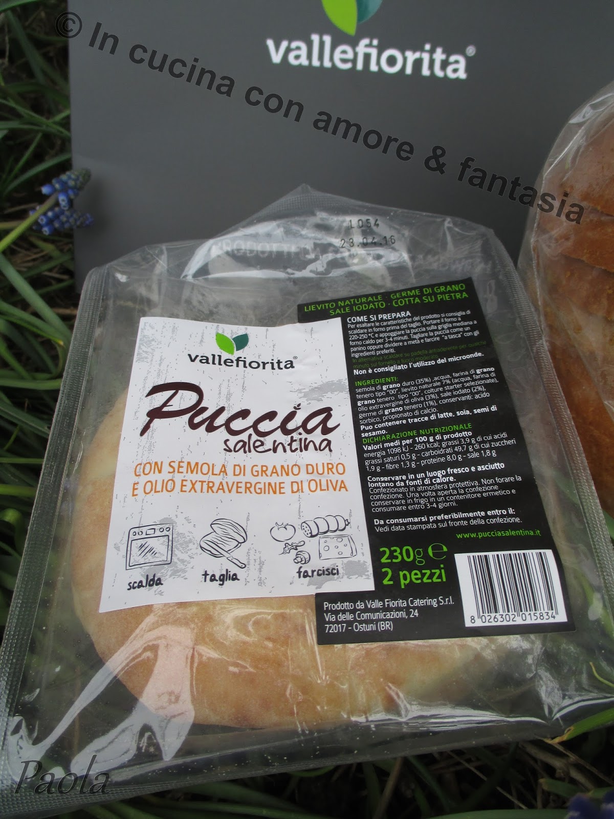 In cucina con amore & fantasia Puccia Salentina con pancetta, pomodori