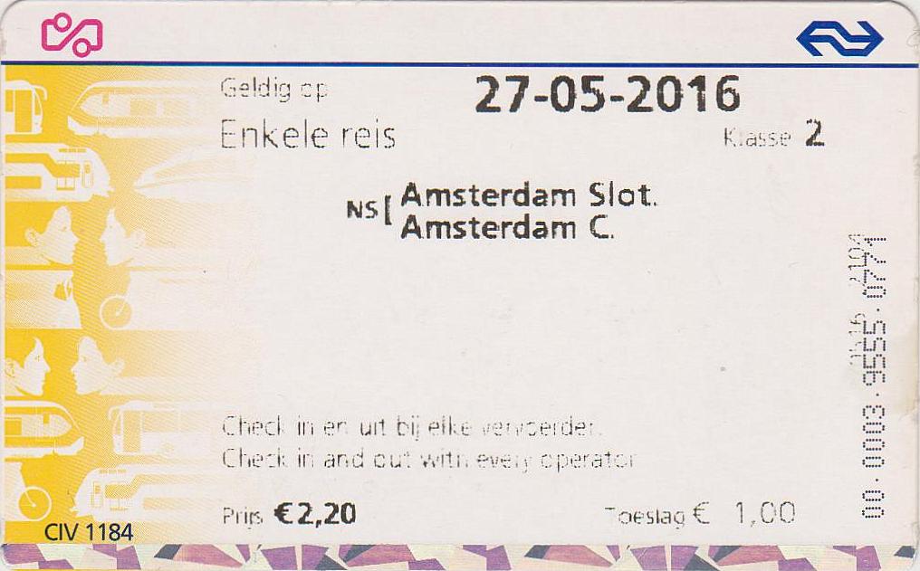 The traveler's drawer (NEDERLANDSE SPOORWEGEN Dutch