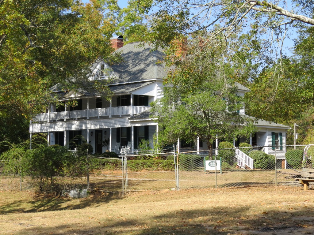 goldenshoe RV trip Jarrell Plantation State Historic Site