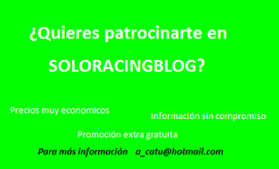 ¿Quieres patrocinarte en SoloRacingBlog?