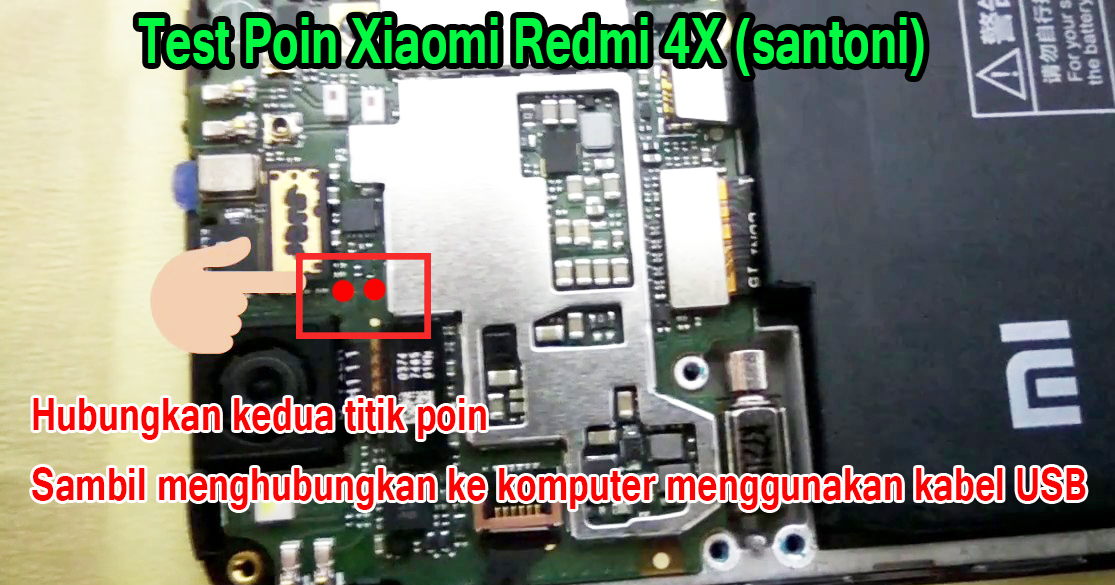 Redmi 4x Testpoint