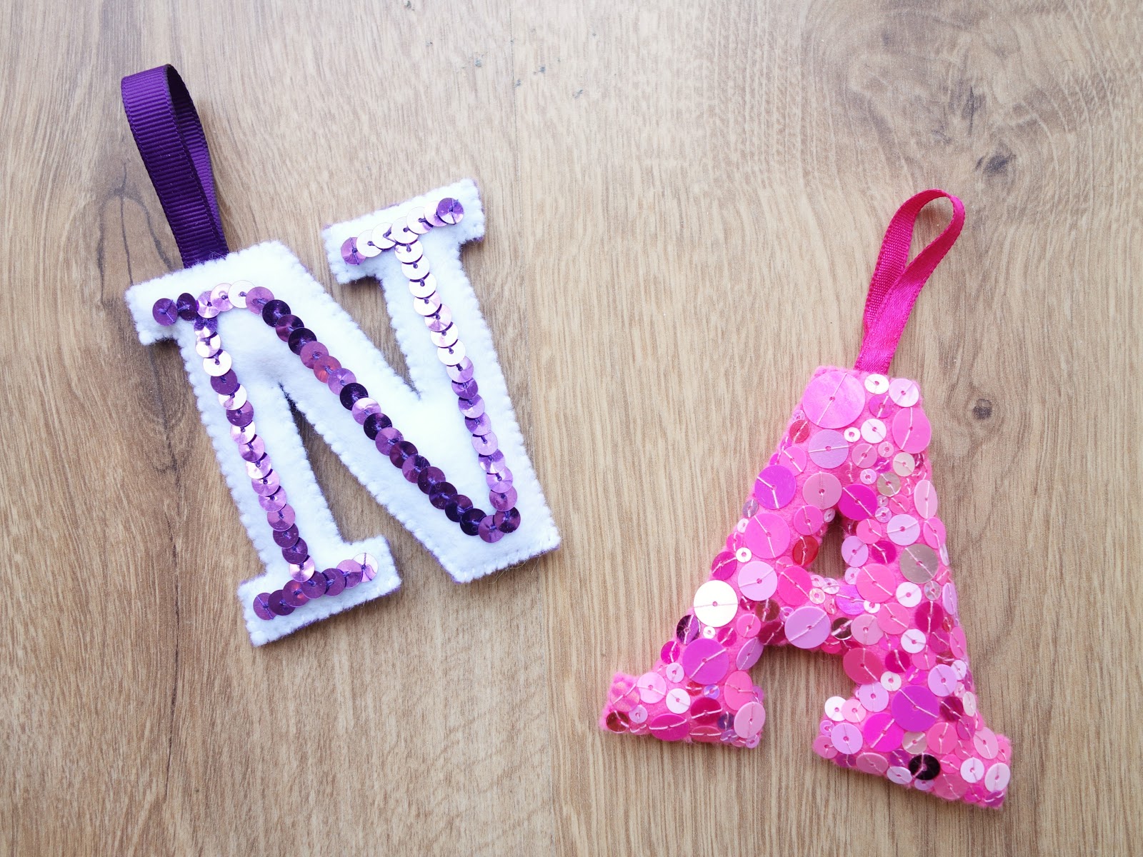 Always Arty Sequin Letters