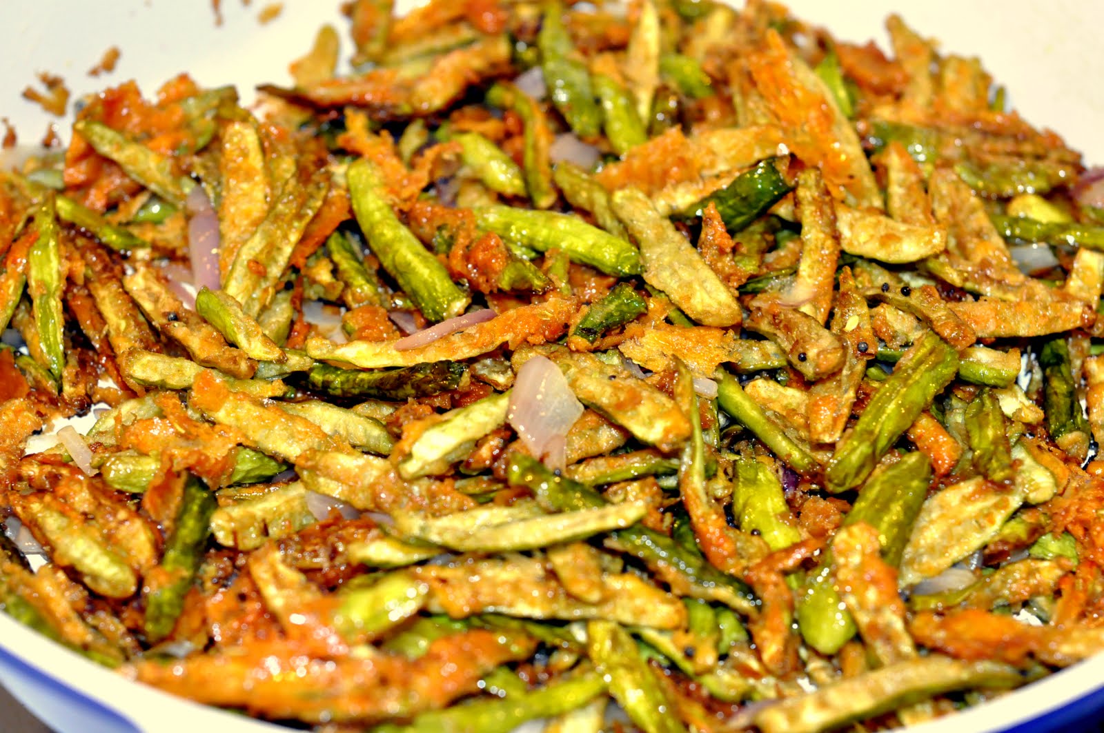 Dondakaya/Tindora Pakodi Fry