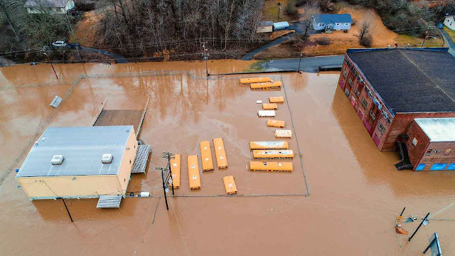 Flood in Kentucky, United States