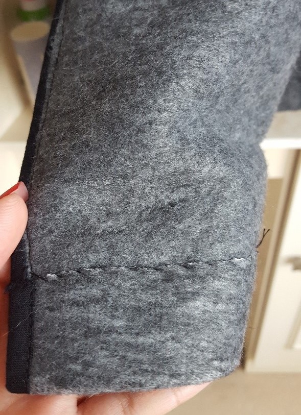 DIY Jacket from an IKEA Blanket