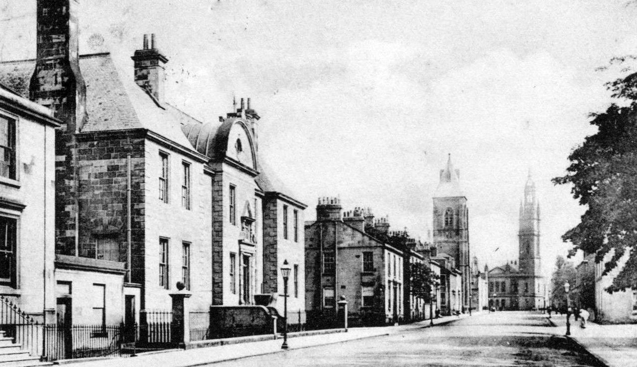 Tour Scotland Old Photograph Union Street Greenock Scotland