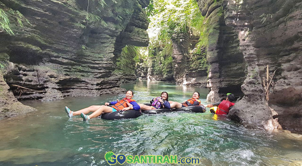 Body Rafting Green Canyon VS River Tubing Green Santirah River Tubing