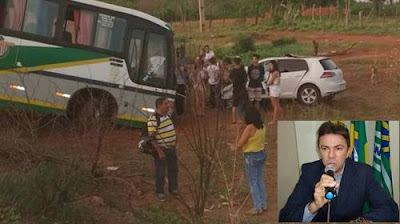 O prefeito eleito de Santana do Piauí, a 324 km ao Sul de Teresina, Francisco Raimundo de Moura, mais conhecido como Chico Borges (PTB), de 42 anos, morreu por volta das 5h deste domingo (1º) após se envolver em um acidente na PI-375 poucas horas antes de tomar posse.