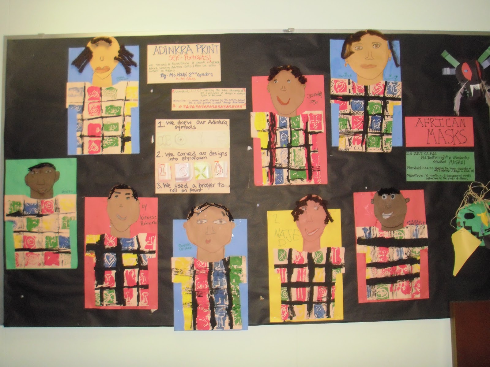 Little Hands Create Big Art: Black History Month Displays