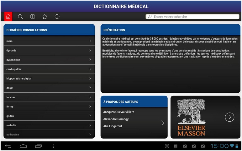 Dictionnaire Medical Elsevier Masson Dic