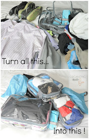 Pack all this into EzPacking cubes easily :: OrganizingMadeFun.com