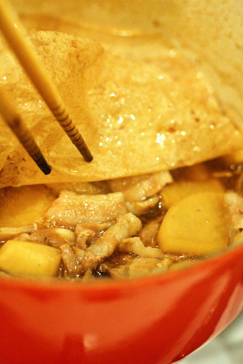 Perfectly imperfect Daikon Radish and Pork Belly Stew