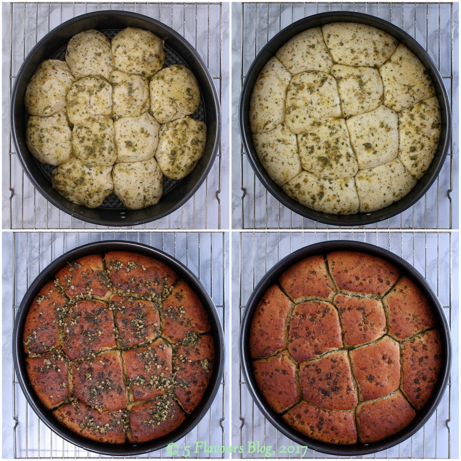 GarlicButter & Herb Round Bread