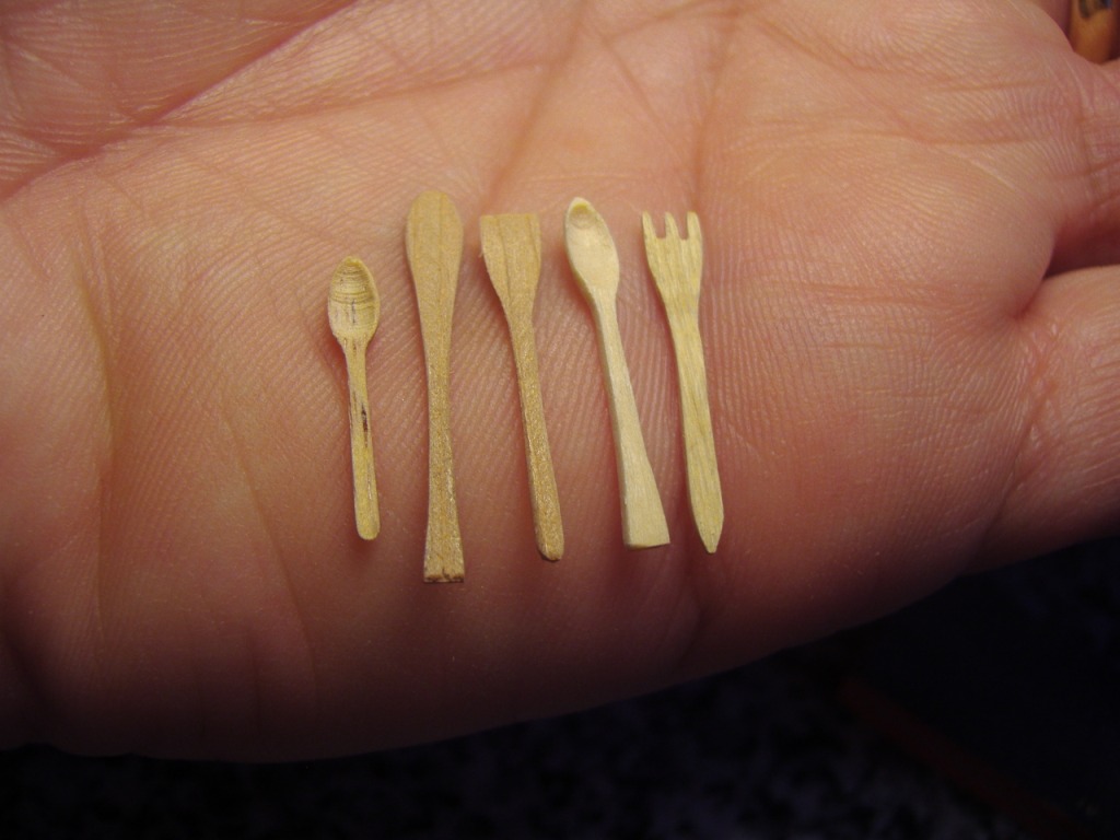 miniaturasmjose: UTENSILIOS DE COCINA DE MADERA
