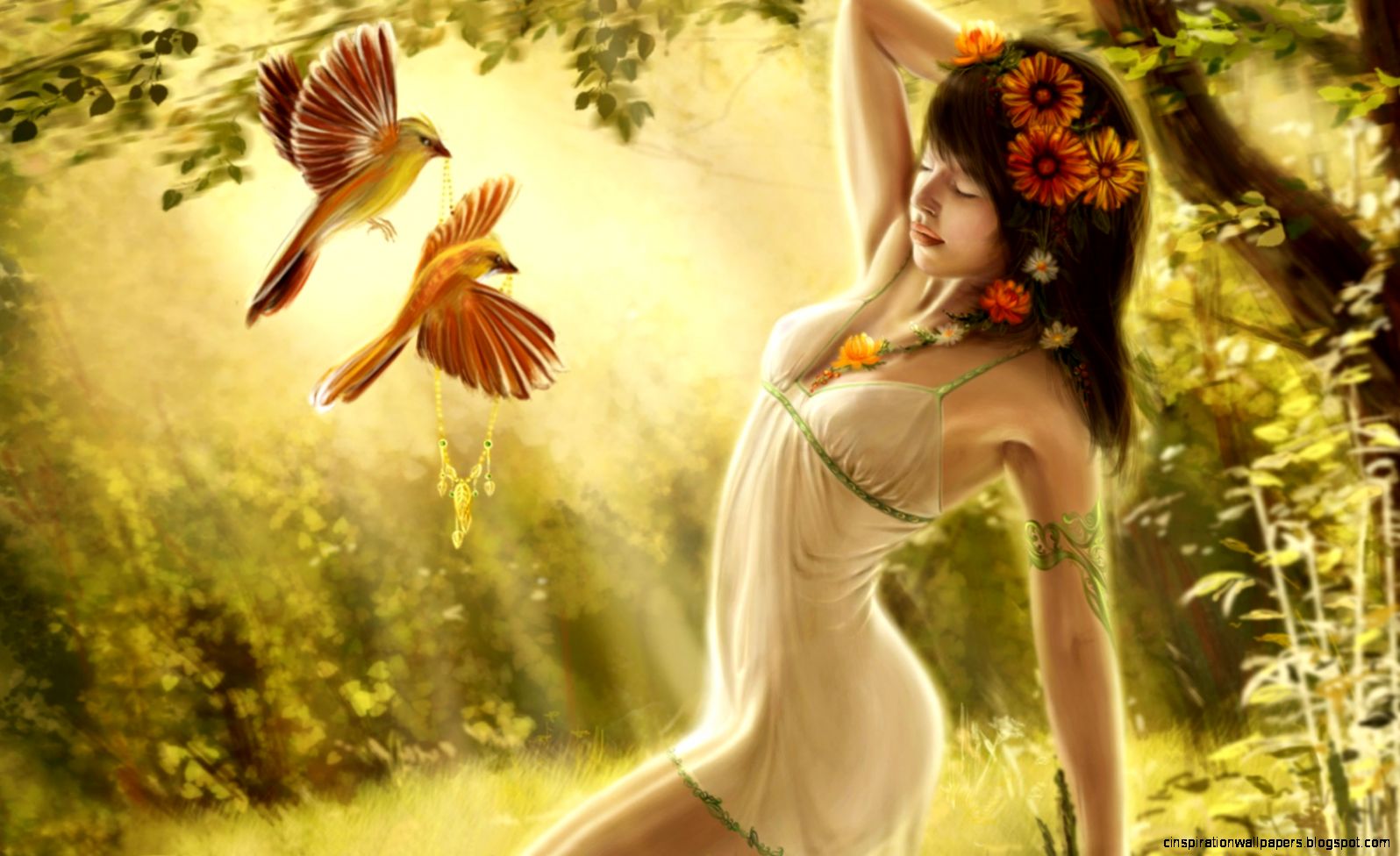 Digital Fantasy Girl Art Wallpapers  HD Wallpapers