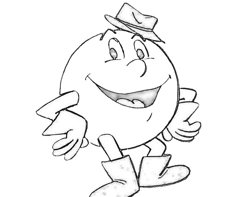 pac man coloring pages - photo #19