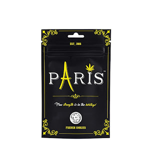 Paris og packaging bag for cannabis