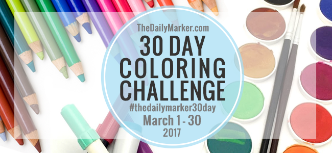 30 DAY COLORING CHALLENGE