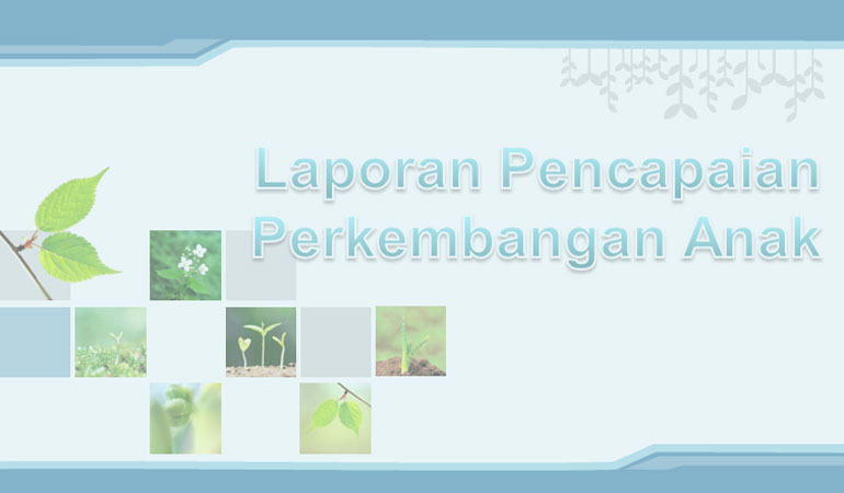 Contoh Format Raport Tk Paud Kelompok Bermain Kurikulum 2013 Terbaru