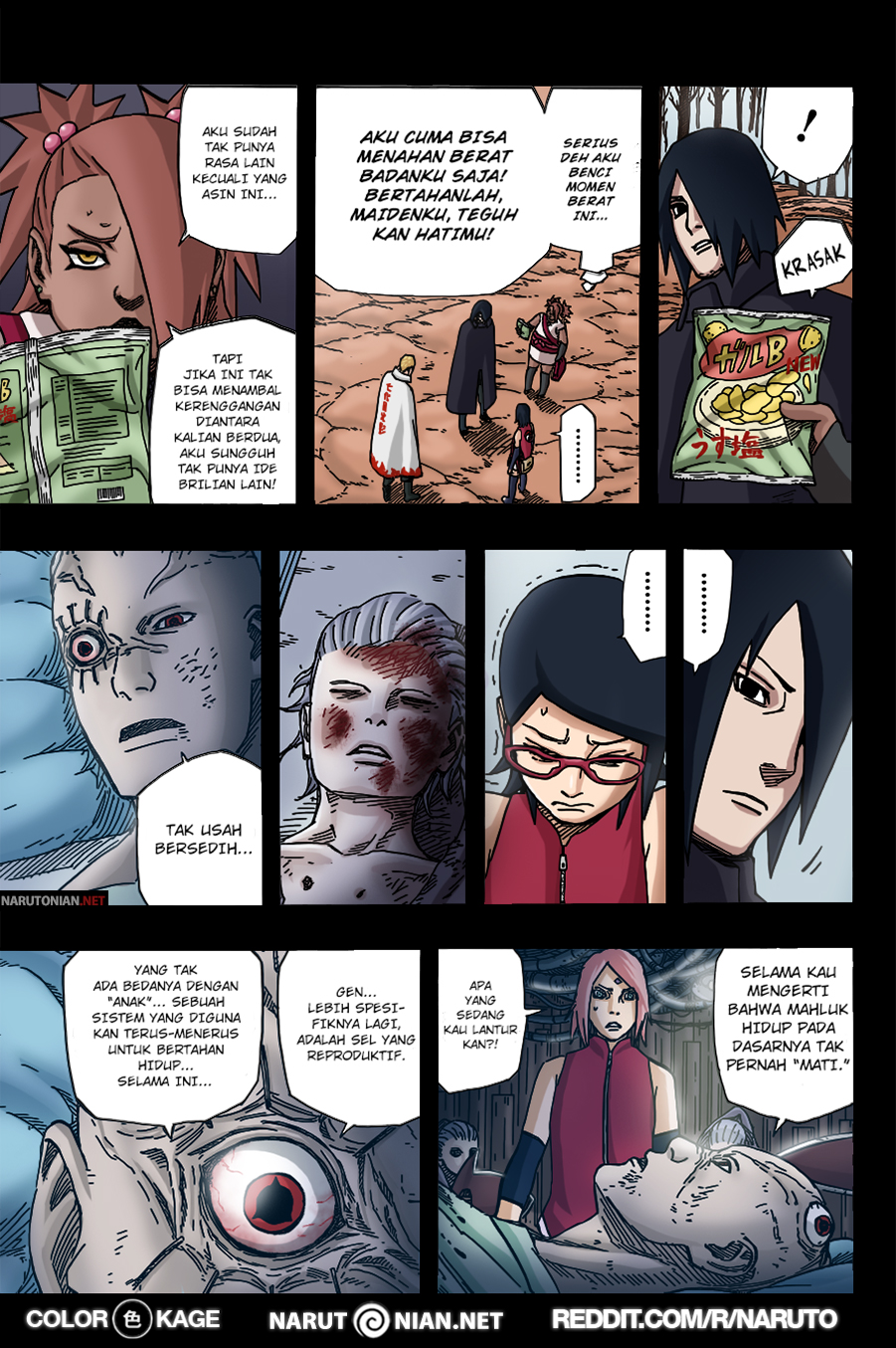 Rakyatkonoha Komik Naruto Gaiden Chapter 7 Full Color